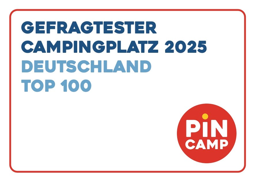 2025 Top 100 Auszeichnung beliebtester Campingplatz Deutschland