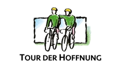 Tour der Hoffnung Radfahrer